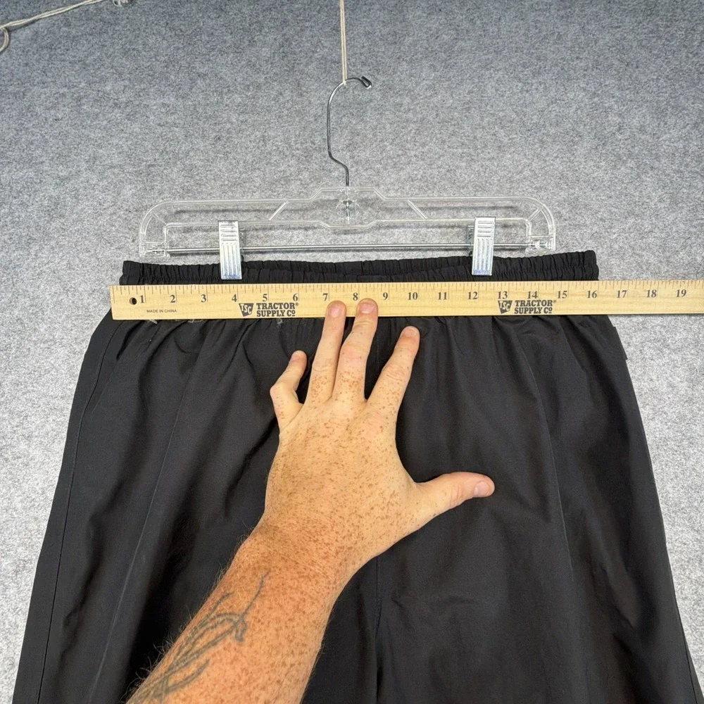 Cabelas GORE-TEX Rain Pants Mens Medium Black Waterproof Hiking Hunting Fishing